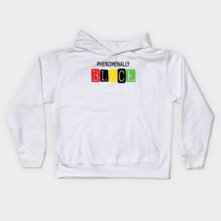 Phenomenally black Kids Hoodie